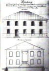 ydowski dom modlitwy - drewniany, proj. in. Kricki (APL RGL Wydz. Adm. IV, 59/1893)
