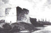 Zwaliska zamku (Rys. z natury E. R> Fabijaski (repr. z: Tygodnik Ilustrowany, 1863, I, 56)